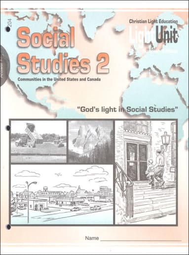 Social Studies 204 LightUnit A/K Sunrise Ed