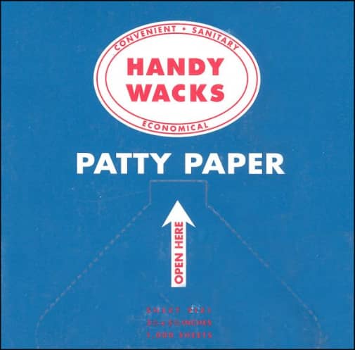 Patty Paper - 1000 shts of 5.5" x 5.5" (45010