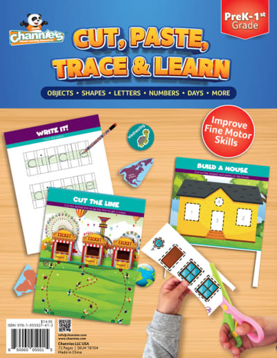 Cut, Paste, Trace & Learn Workbook