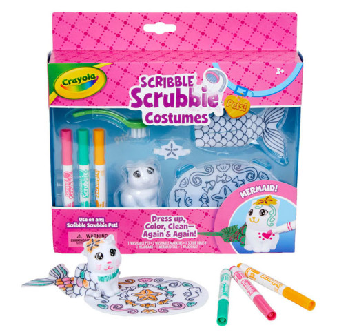 Crayola Scribble Scrubbie Pets, Vet Toy Playset, Gift for Kids