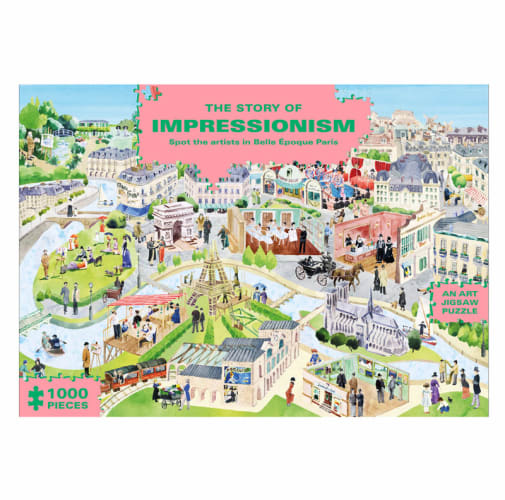 Story of Impressionism 1000 Piece Jigsaw Puzzle