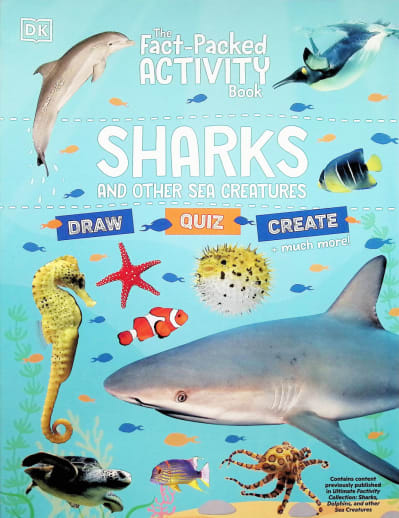 Fact-Packed Activity Book: Sharks and Other Sea Creatures