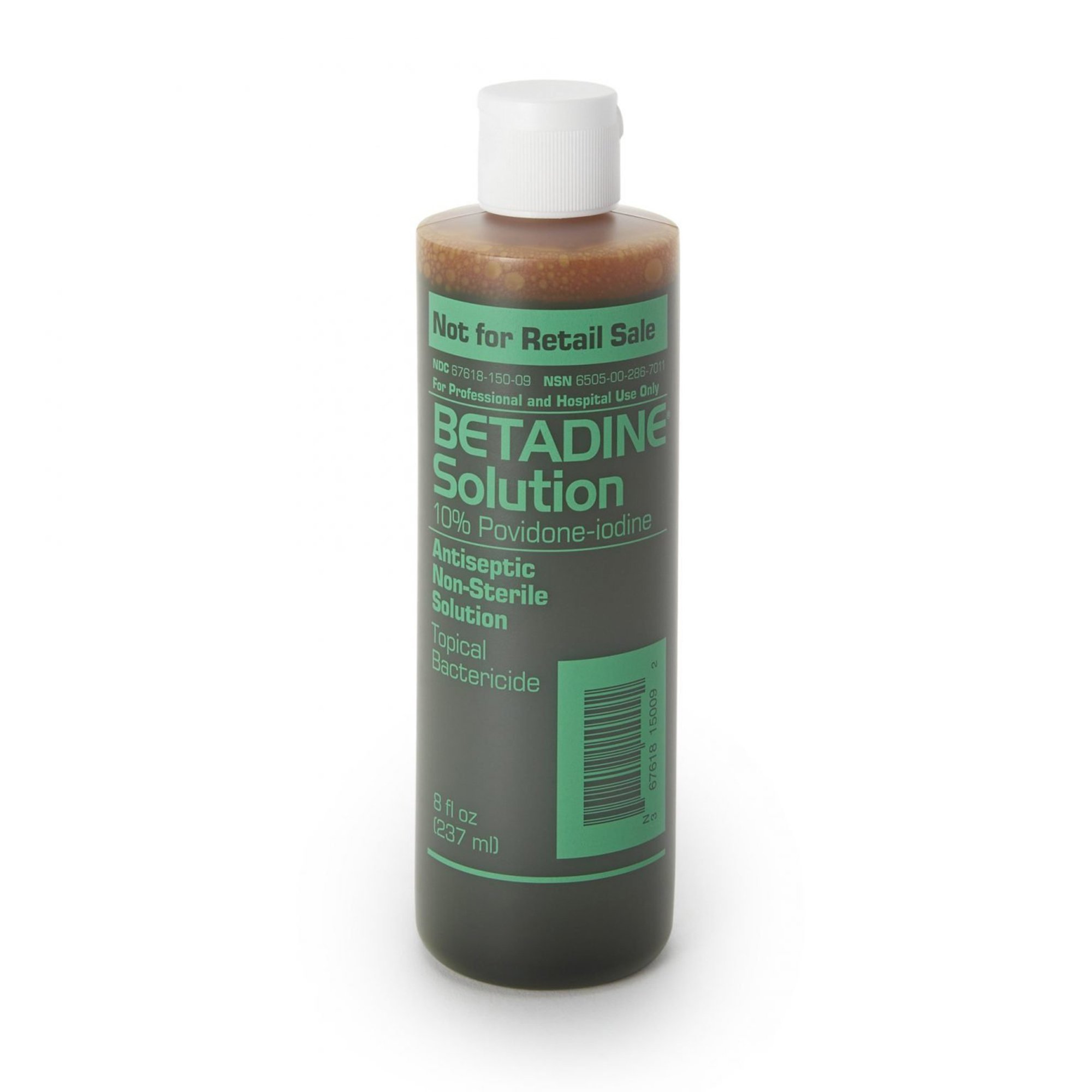Betadine 10% Povidone-Iodine First Aid Antiseptic Solution, 8-ounce Bottle MK 1257415