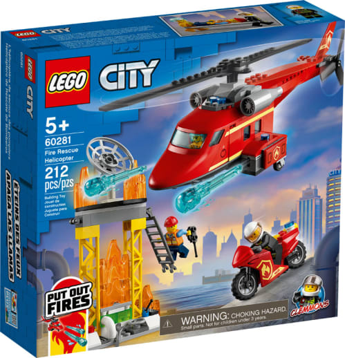 LEGO City Fire Rescue Helicopter (60281)