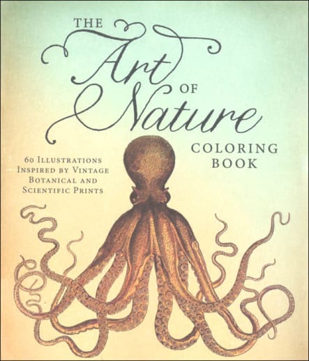 Art of Nature Coloring Book