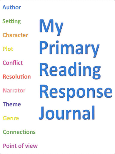 My Primary Reading Response Journal - 64 pages