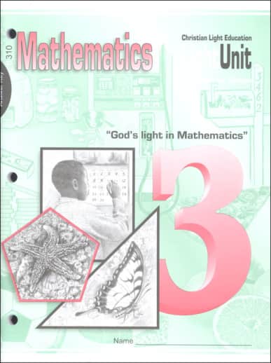 Christian Light Math LightUnit 310 Answer Key Sunrise Ed