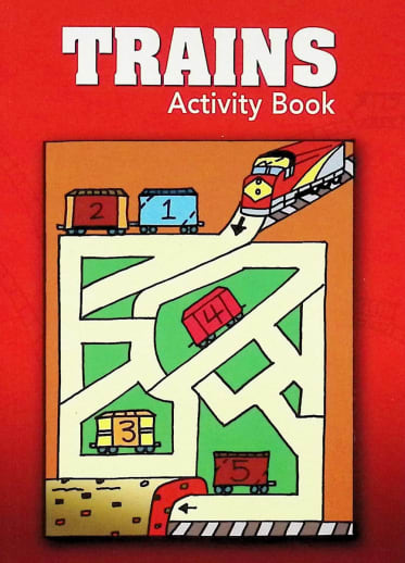 Trains Activity Book
