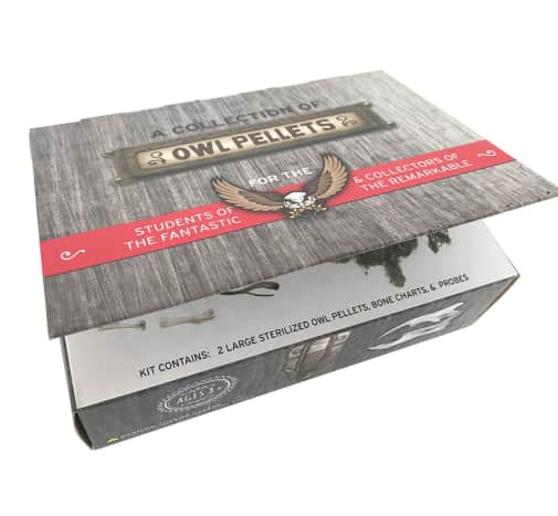 Cabinet of Owl Pellets Kit