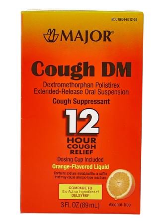 Major Dextromethorphan HBr Cold and Cough Relief MK 1103622