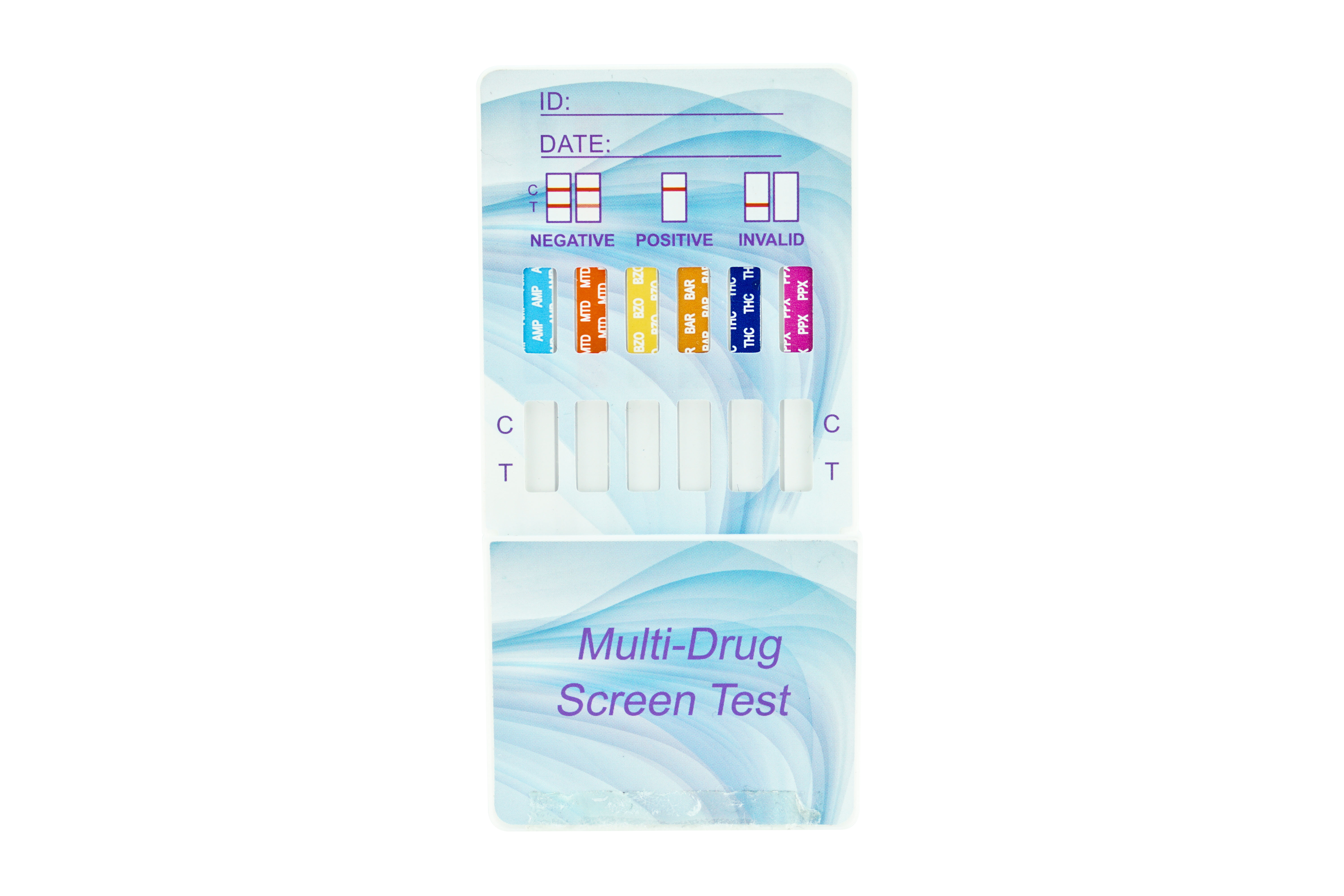 Drugs of Abuse Test Kit AMP, BZO, COC, OPI2000, THC 25 Tests CLIA Waived MK 1060698