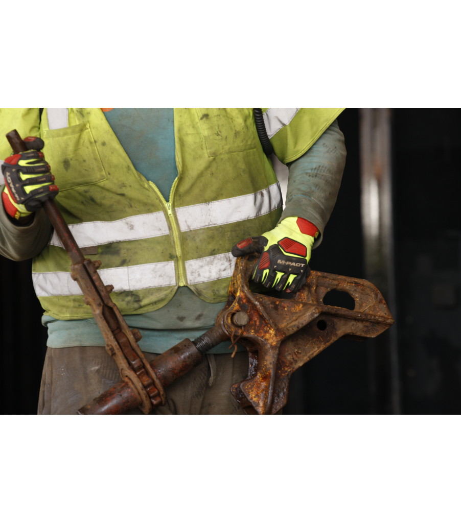 M-Pact&reg; Knit CR3A3, Fluorescent Yellow, large image number 6