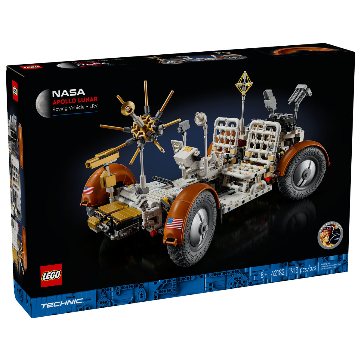 LEGO Technic NASA Apollo Lunar Roving Vehicle - LRV (42182)