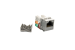 Cat5e RJ45 110 Type Keystone Jack, Gray