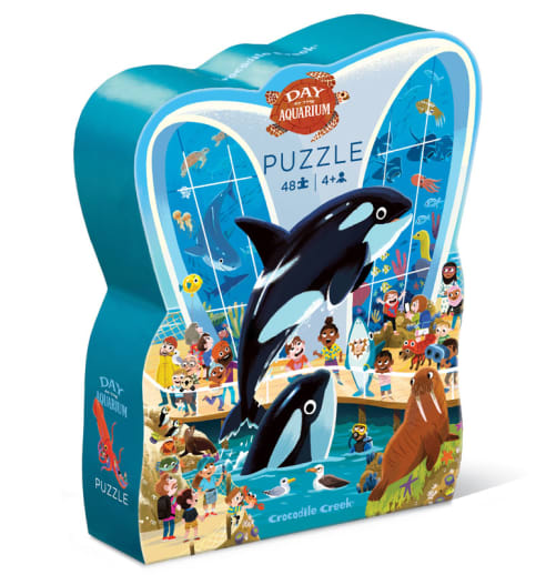 Day at the Aquarium Puzzle (48 pieces)