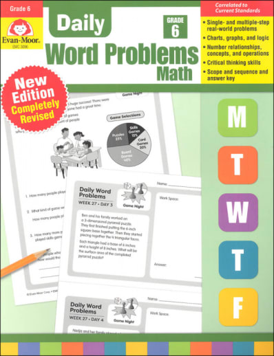 Daily Word Problems Grade 6