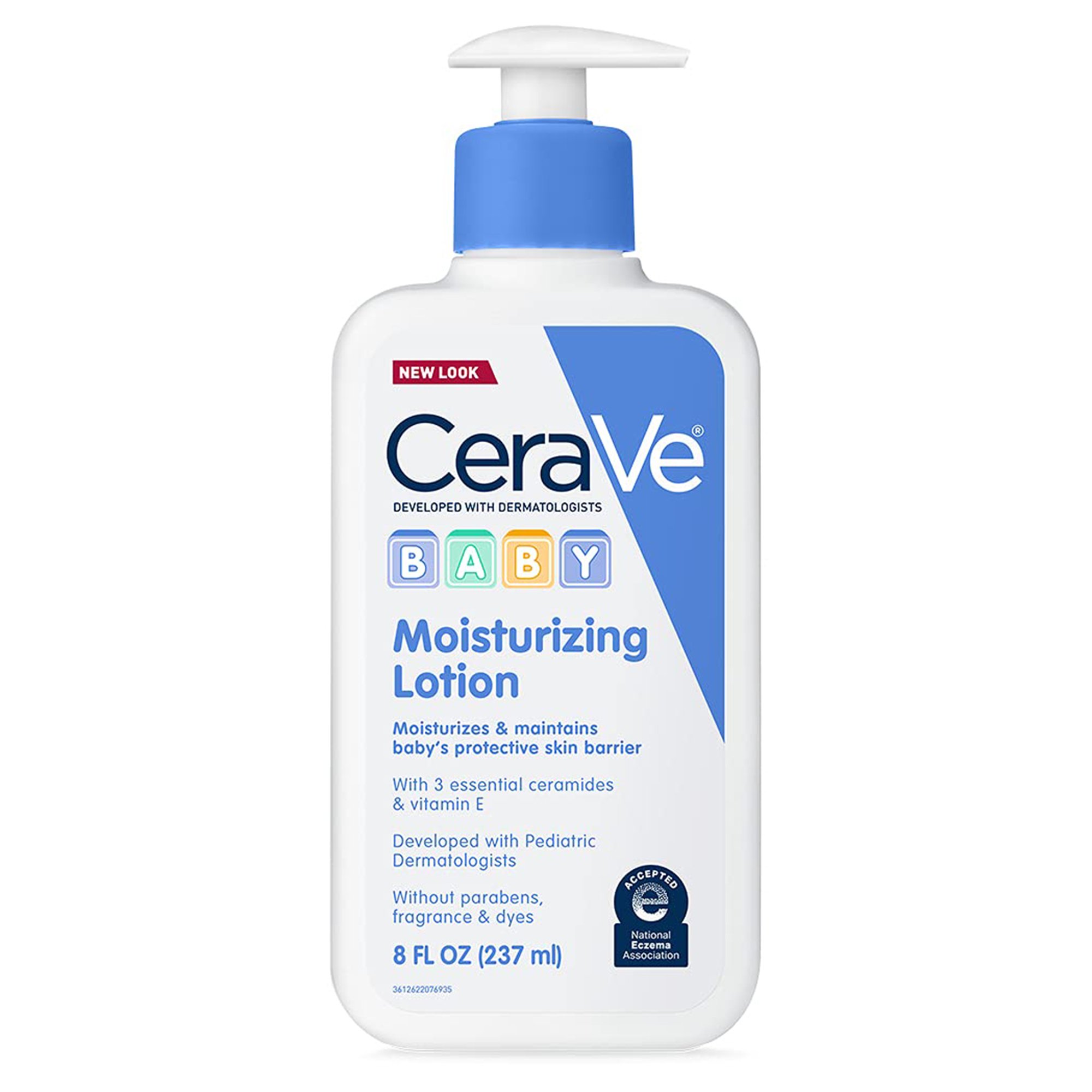 CeraVe Baby Moisturizing Unscented, 8-ounce Pump Bottle MK 1230006