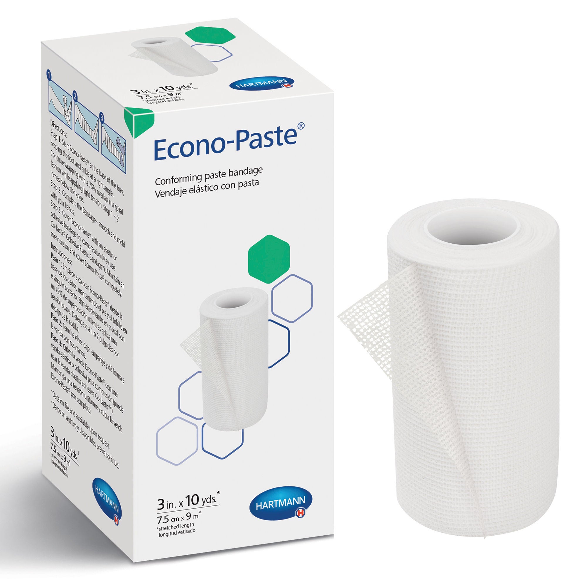 Econo-Paste Unna Boot, 3 Inch x 10 Yard MK 418662