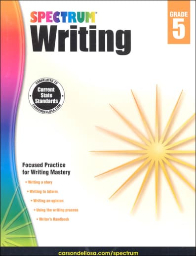 Spectrum Writing 2015 Grade 5