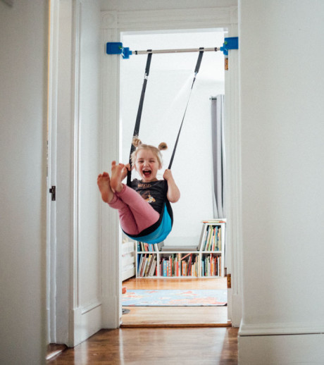 PLAYZONEセット Playzone-fit Kidtrix Deluxe Indoor Doorway Swing for Kids
