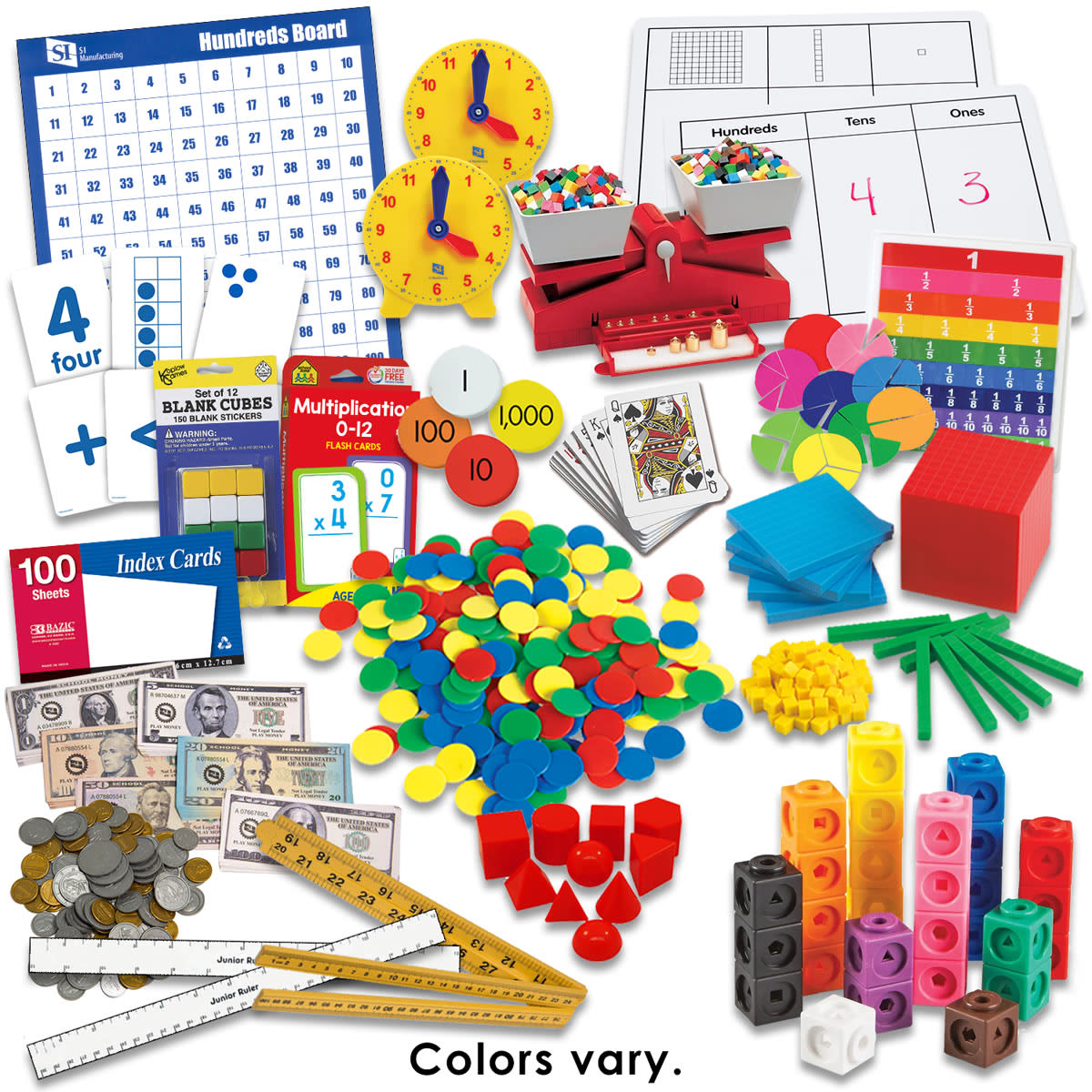 Primary Math SE Level 3 Manipulatives Package