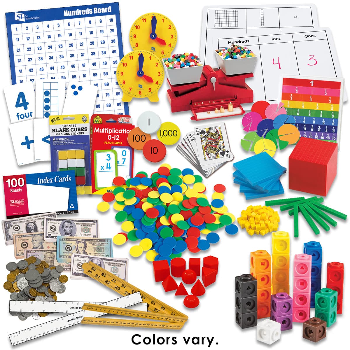 Primary Math Standards Edition Level 3 Manipulatives Package
