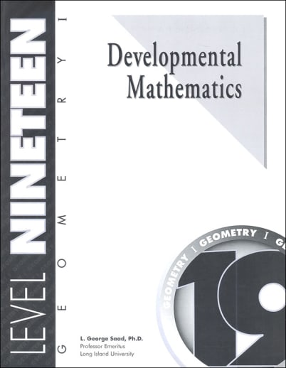Developmental Math Level 19 Worktext