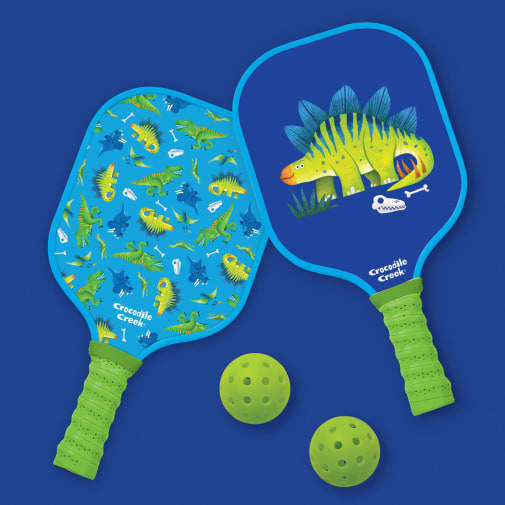 Crocodile Creek Let's Play Pickleball - Dinosaur