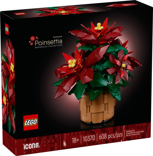 LEGO Icons Botanical Poinsettia (10370)