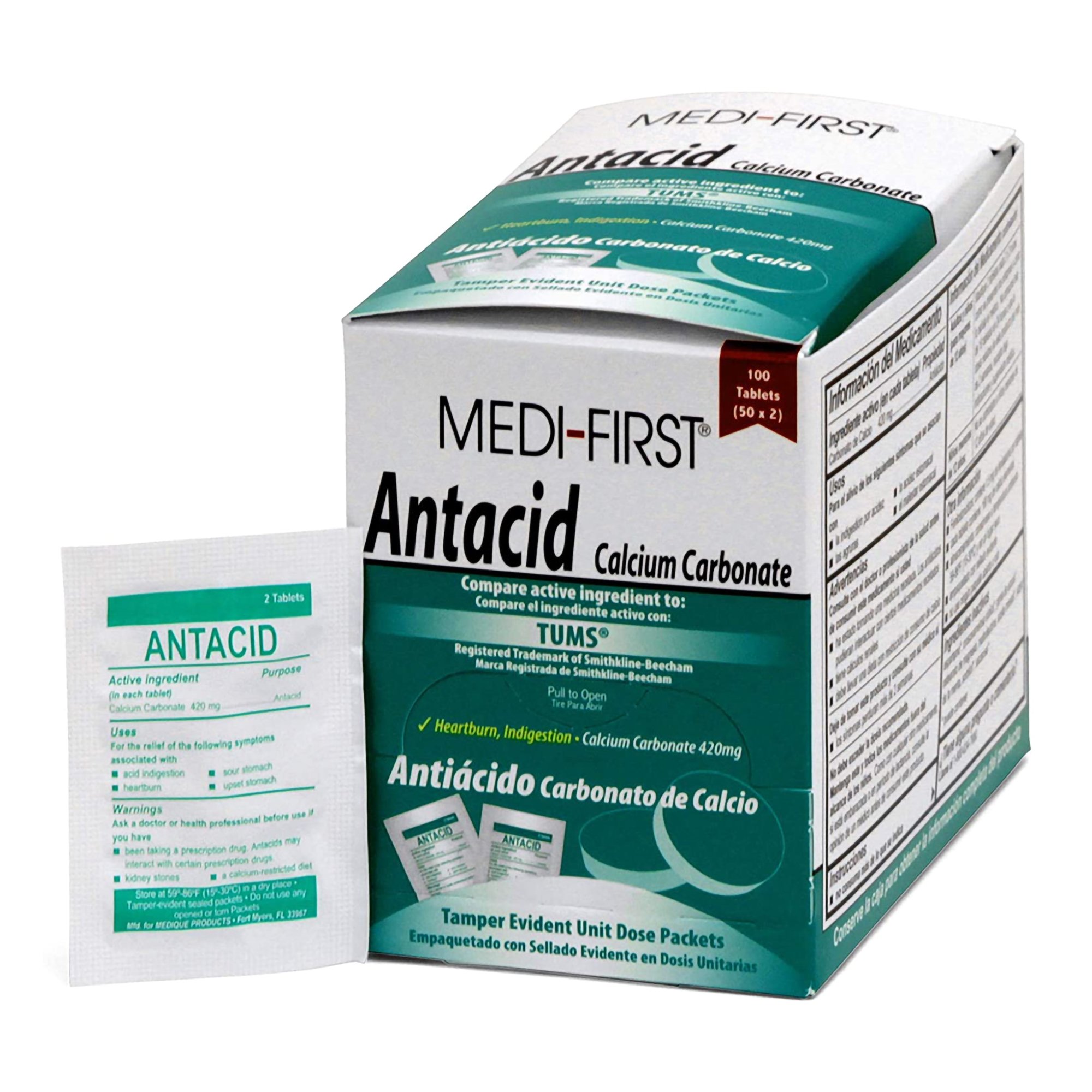 Medi-First Calcium Carbonate Antacid MK 498782