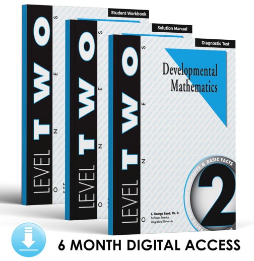 Developmental Math: Level 2 E-Book Set | Addition: Concepts and Basic Facts (6 Month Access)