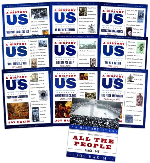 A History of US 10-Volume Set 3rd Edition Revised without Sourcebook