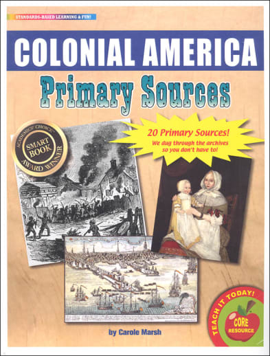 Colonial America Primary Sources