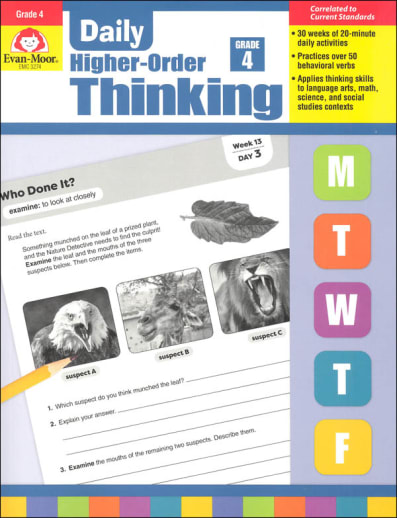 Daily Higher-Order Thinking: Grade 4