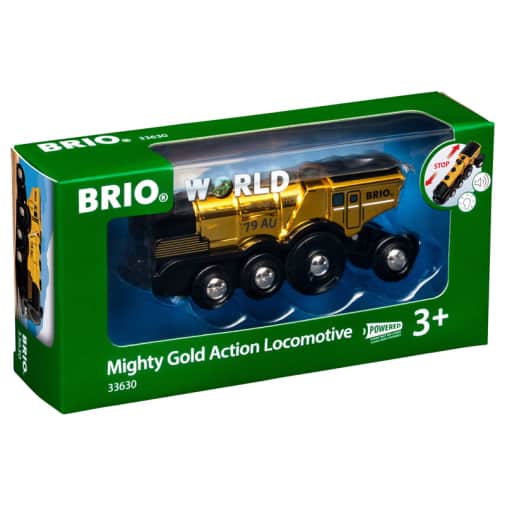 BRIO Mighty Golden Action Locomotive