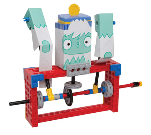 Klutz LEGO Gear Bots Activity Book and Bricks to Build 8 Machines