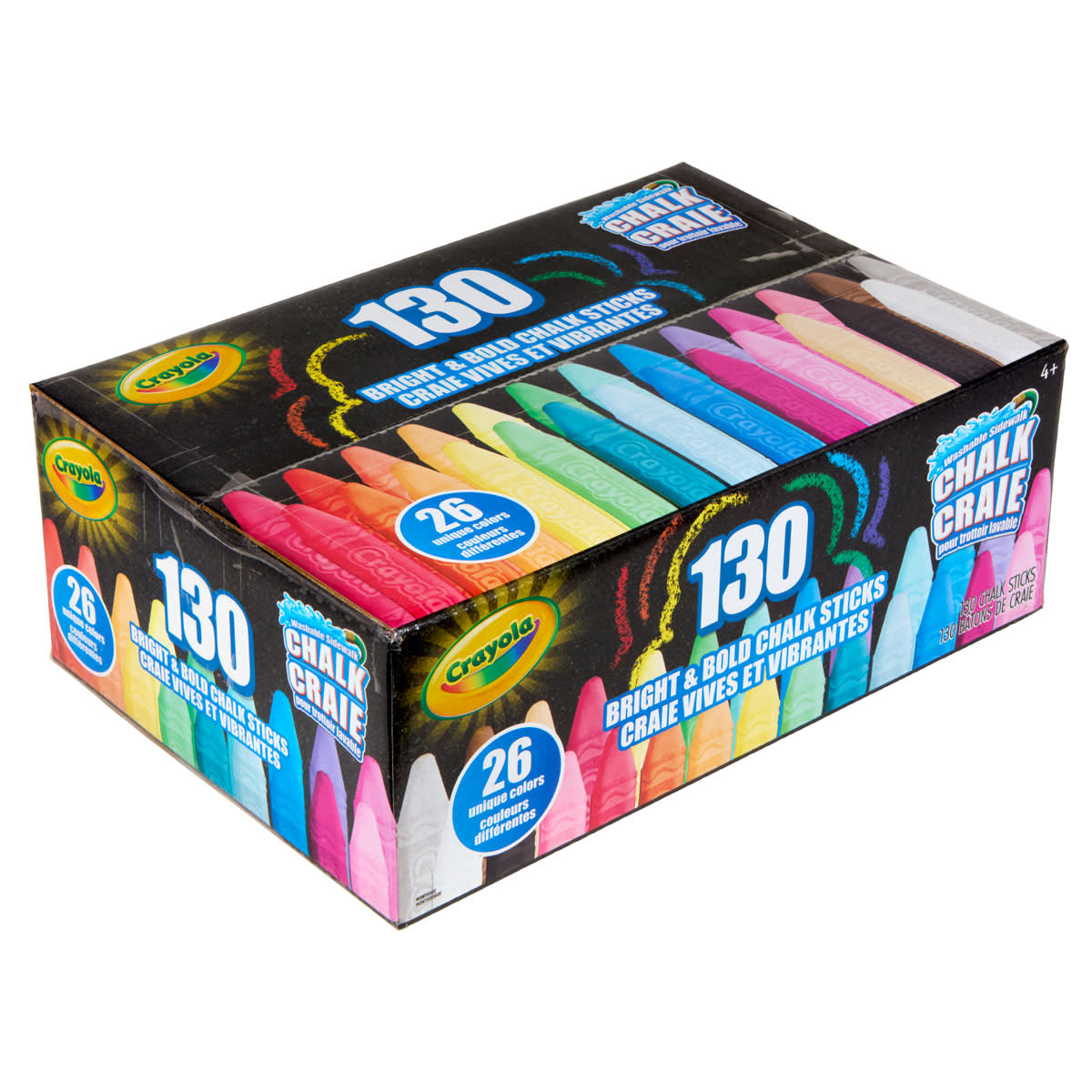 Crayola Sidewalk Chalk Bulk Pack