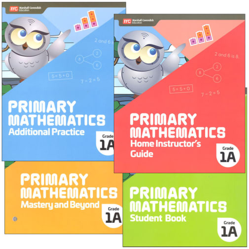 Primary Math 2022 Grade 1A Semester Set