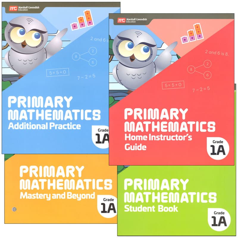 Primary Math 2022 Grade 1A Semester Set