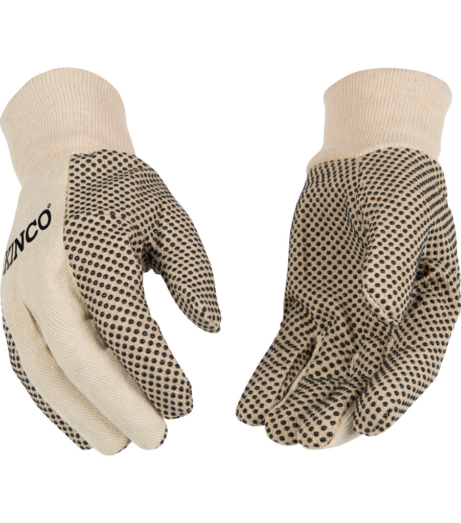 10 oz Canvas with PVC Dots, White, large image number 2