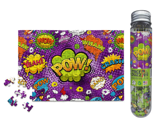 MicroPuzzles Puzzle Pow Puzzle 150-Piece Jigsaw Puzzle