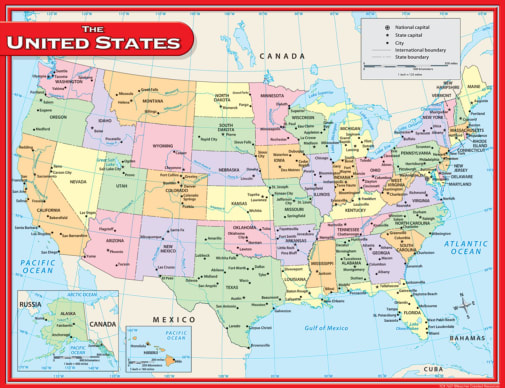 United States Map Chart