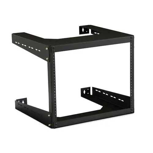 Kendall Howard 8U, 18" Deep, Open Frame Wall Rack, 1915-3-500-08 Kendall Howard 8U, 18" Deep, Open Frame Wall Rack, 1915-3-500-08