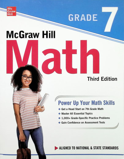 McGraw-Hill Math Grade 7 3ED (Power Up Your Math Skills)