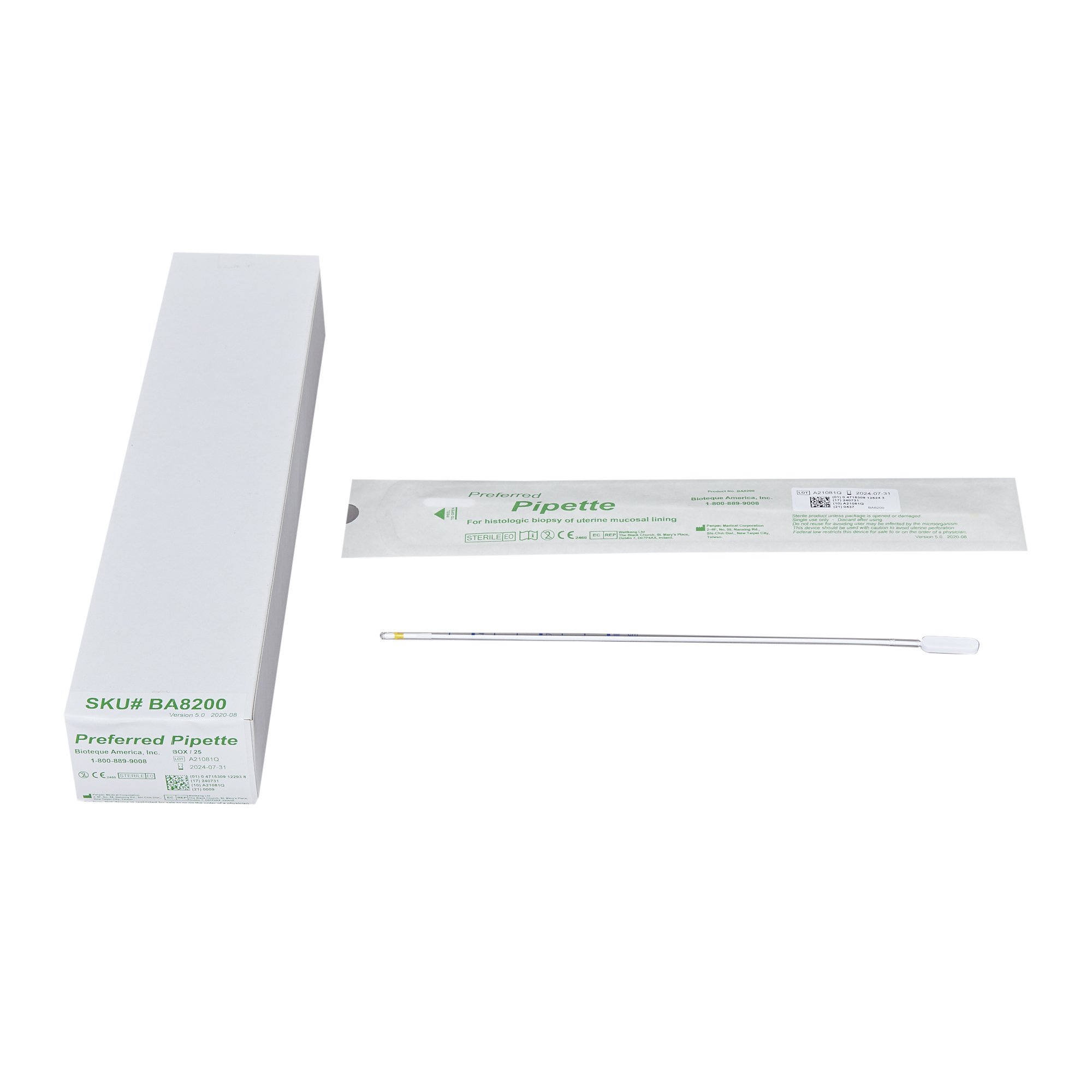 Bioteque Pipelle De Cornier Endometrial Sampling Device MK 938560