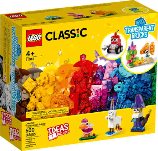LEGO Classic Creative Transparent Bricks (11013)