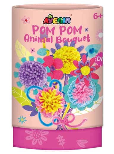 Pom Pom Flower Bouquet Kit