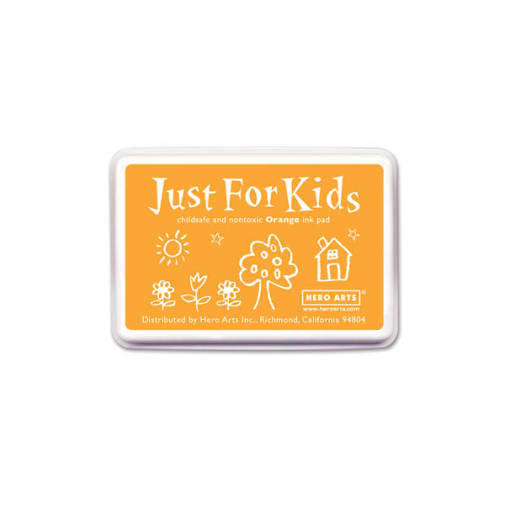 Orange Just for Kids Ink Pad
