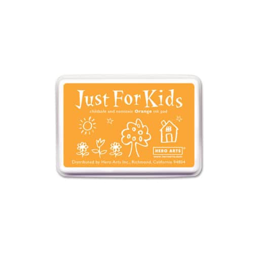 Orange Just for Kids Ink Pad