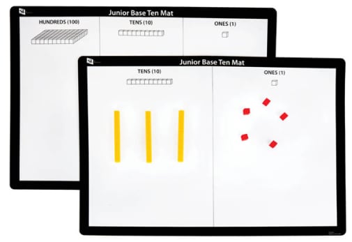 Junior Base Ten Mat (set of 10)